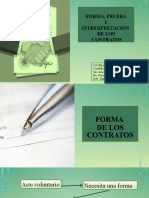 Forma. Prueba. Interpretación