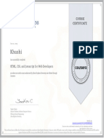 Web Develop. Certificate