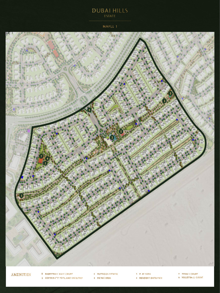 Amenities Overview for Maple 1 Community | PDF