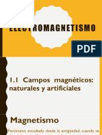 01 Electromagnetismo - 1.1 Campos Magnéticos - 1.2 Fuerza Magnética