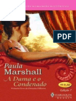 Resumo A Dama e o Condenado Paula Marshall