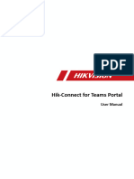 Hik-Connect For Teams Portal: User Manual