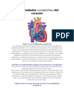 Enfermedades Congénitas Del Corazón