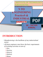 Introduction To Engineering Practices Industrial Safety