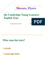 Fdocuments - in - Starters Movers Flyers