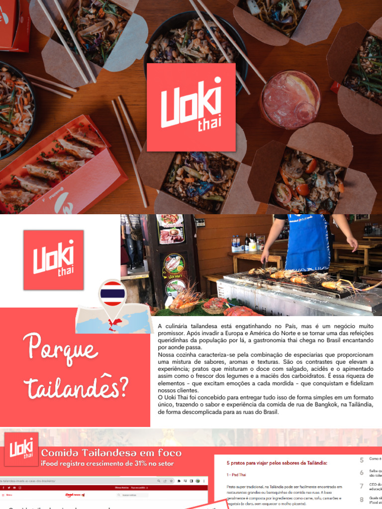 Uoki Thai: A Experiência da Comida Tailandesa | PDF | Tailândia ...
