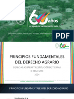 Tema 3. PRINCIPIOS FUNDAMENTALES DEL DERECHO AGRARIO