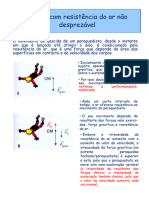 Queda Com Resistencia Do Ar Nao Desp Rezável - Apresentação Powerpoint