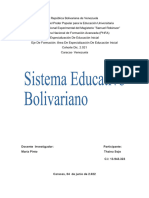 Sistema Educ Bolivariano