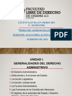 Unidad 1 Generalidades Del Derecho Administrativo