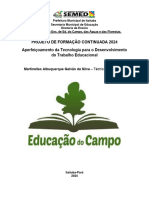 Projeto de Formação para Professores 2024