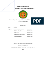 Proposal Proses Manufaktur Produksi Tempe