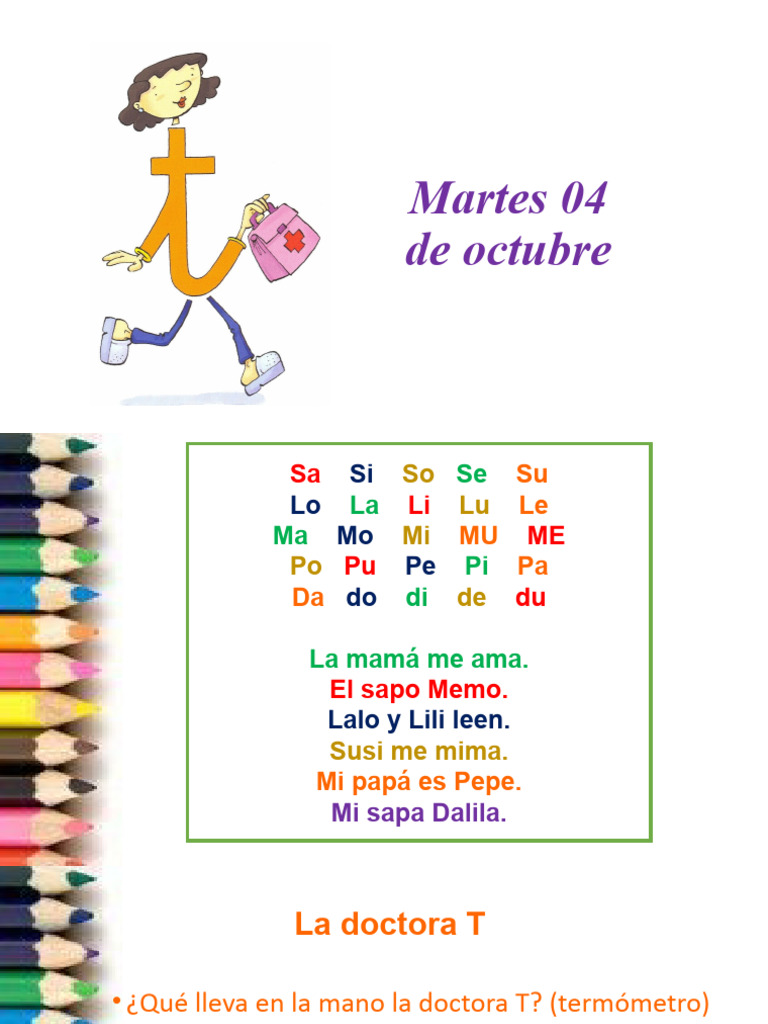 Refuerzo - Consonante T | PDF