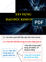 Chuong 2. Xay Dung Dao Duc Kinh Doanh