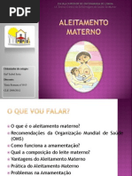 Aleitamento Materno