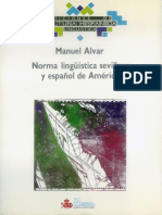 Norma Linguistica Sevillana y Espanol de America 1203898