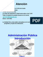 Administración Públic - Modulo Uno - Tema Uno