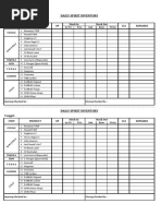 Form Daily Spirit Inventory