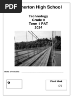 9 Tech Term 1 Pat 2024