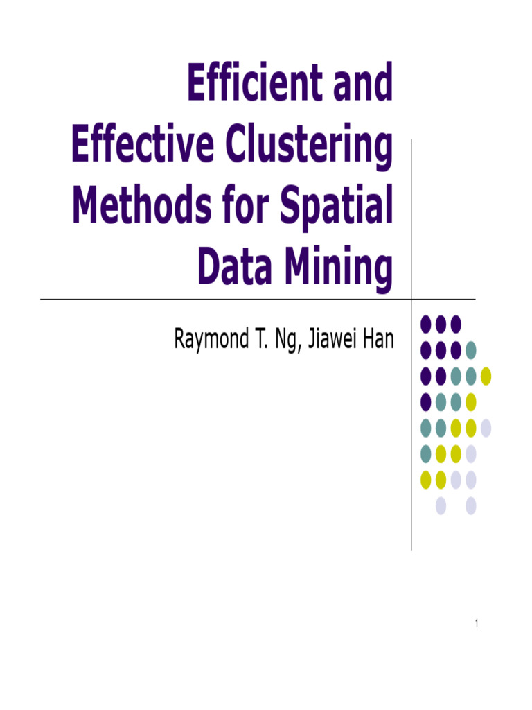 Clarans Clustering | PDF | Cluster Analysis | Algorithms