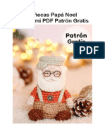 Facil Munecas Papa Noel Amigurumi PDF Patron Gratis