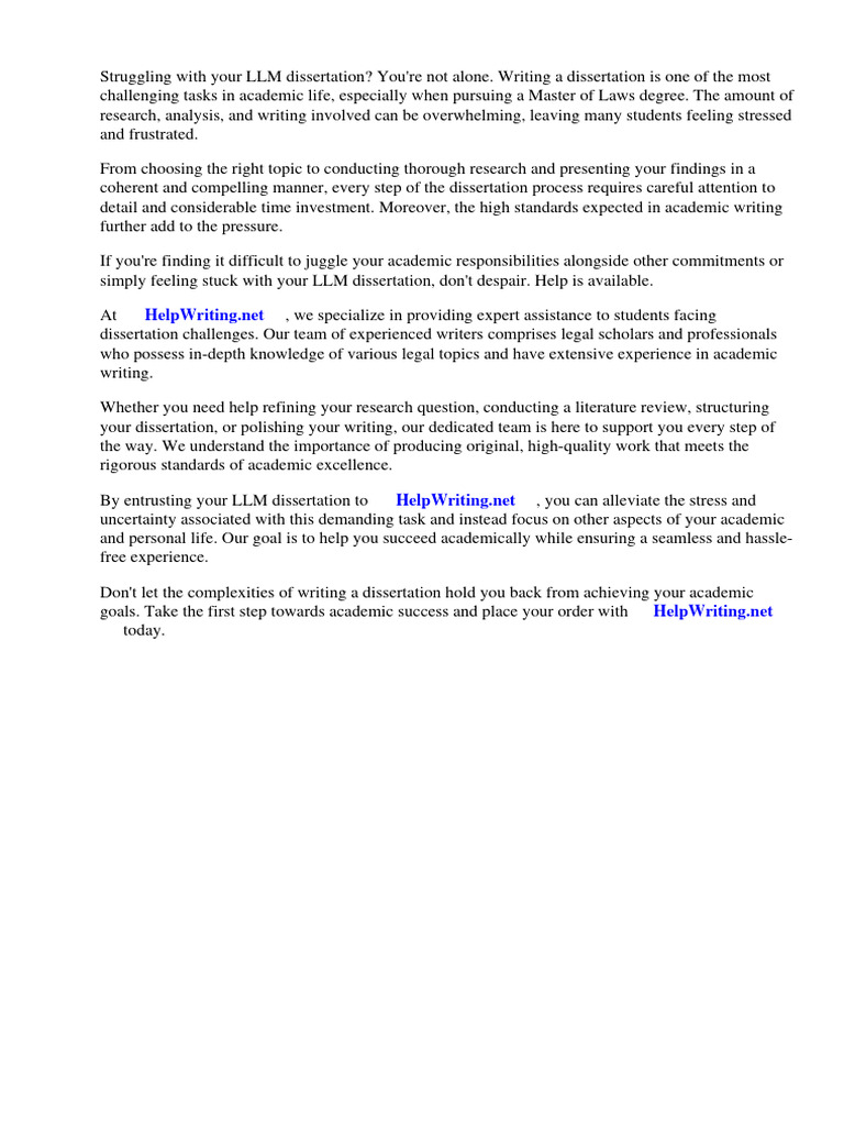 Dissertation Of Llm Pdf European Union Thesis