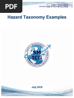 Hazard Taxonomy Examples