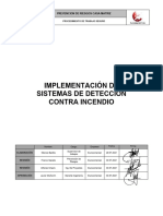 Pdr-Pts-28a-1 Implementación de Sistemas de Deteccion Contra Incendio Sisdef Cio