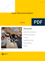 Slides Lecture 11 INFOMAIS 2022-2023 - Music Recommender Systems PDF