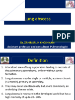 Lung Abscess - 23-24