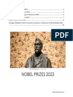 Nobel Prize Winners 2023 List