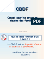 Diaporama Presentation CDDF