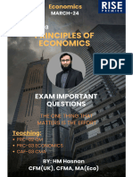 Economics Exam IMP Question March-24 by HM Hasnan
