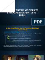 Tema 4 Entre Moderats I Progressistes (1833-1874