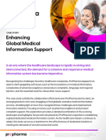 Case Study - Enhancing Global Medical Information Support