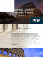 Osiagniecia I Kultura Rzymu