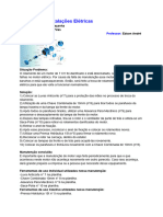 Trabalho de Instalações Elétricas: Aluno: Turma: Professor