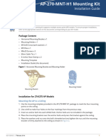 AP 270 MNT H1 Mounting Kit Installation Guide