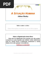 Aldous Huxley - A Situação Humana
