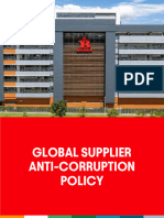 Global Supplier Anti-Corruption Policy - English