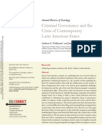 Feldmann y Luna - Criminal Governance and The Crisis of Contemporary Latin-American States