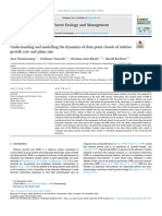 Understanding and Modelling The Dynamics of Data Point Clouds of Relative Growth Rate and Plant Size