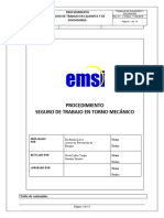 PROCEDIMIENTO Torno