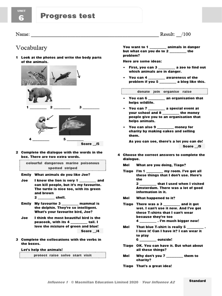 L1 a2 u6 standard pdf
