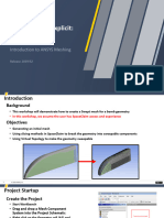 Mesh-Intro 19R2 WS5.1 Explicit Workshop Instructions Projectile