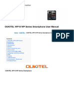 Wp19 WP Series Smartphone Manual
