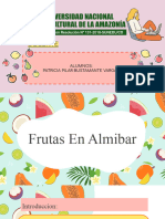 Frutas en Albimar