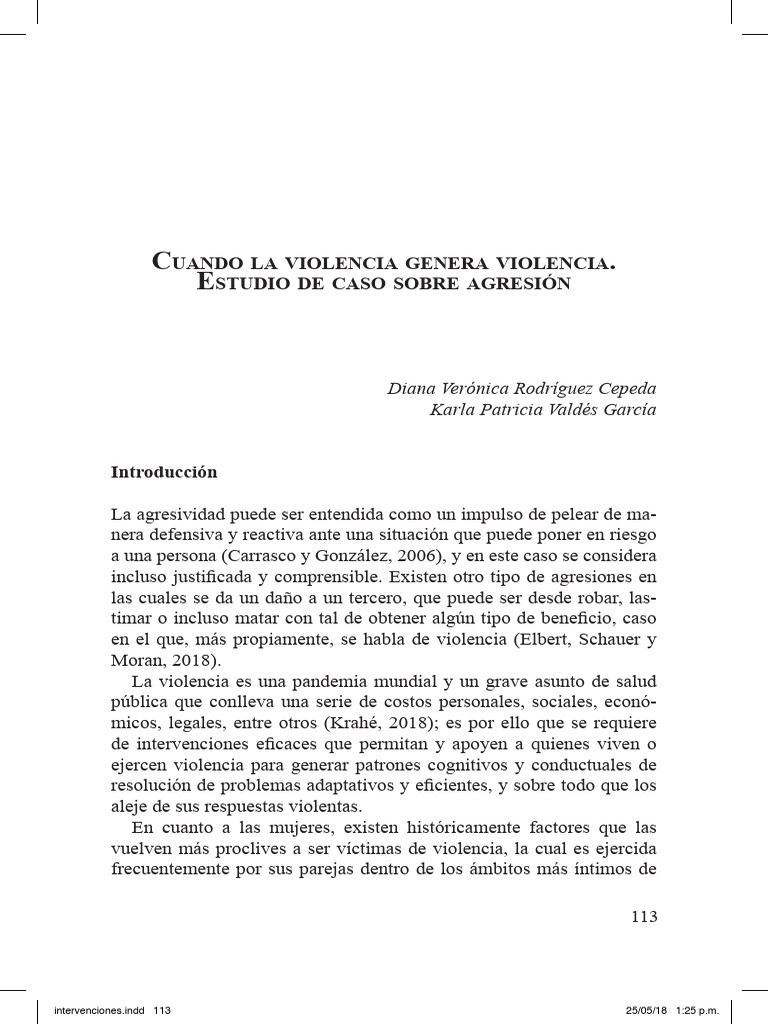 Agresión y violencia en relaciones de pareja | PDF | Violencia | Agresión