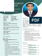 Engr. Muhammad Hussain: Personal Info Profile
