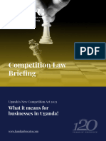 Competition Law Briefing - Uganda's New Competition Act